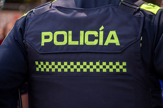 Verbindung zur Polizei